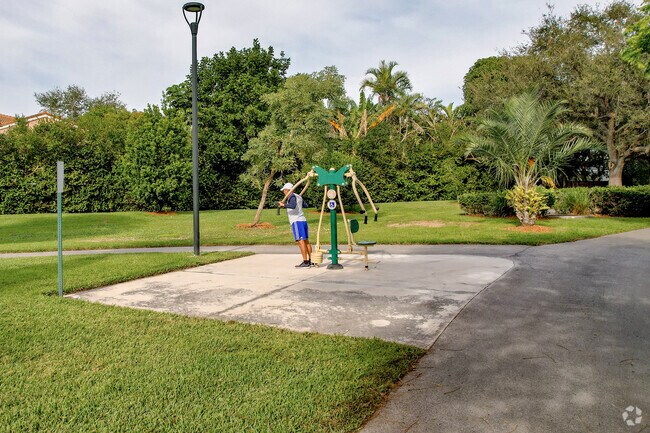 Local parks in the Shenandoah neighborhood of Davie, FL have exercise equipment to enjoy.