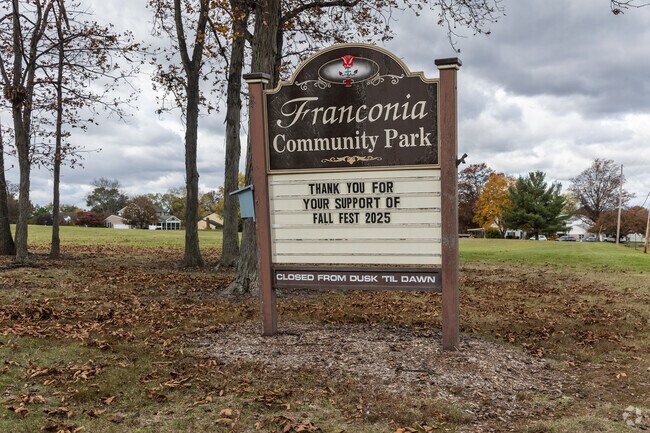 Franconia Community Park is a great place for family fun.