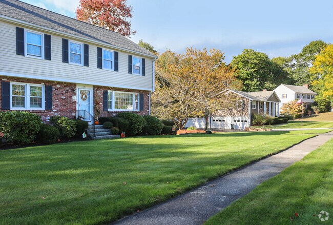 Rows of a variety of homes make up the landscape of Centerville.