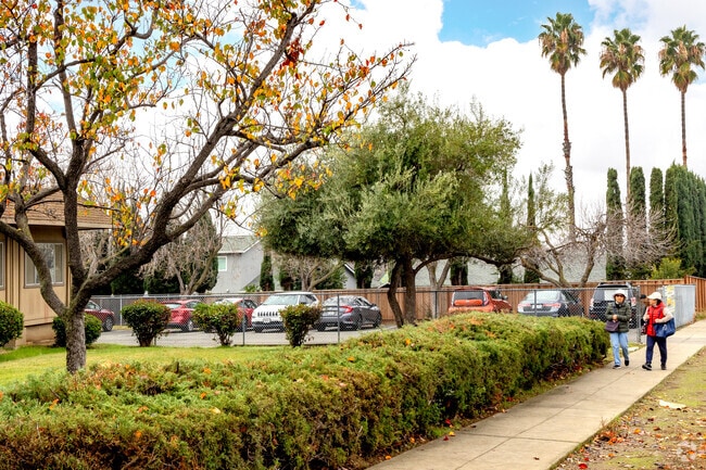 Enjoy a brisk morning walk on Heritage's quiet street.