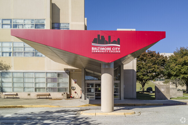Baltimore City College is located in the Liberty Square neighborhood.