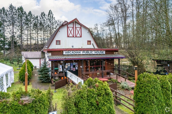 Head over to Arcadia Public House in Conway for live music and local art exhibits.