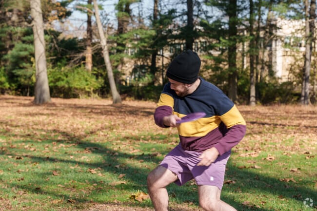 Disc golf is a popular activity for young and old at Kerr Park in Downingtown.