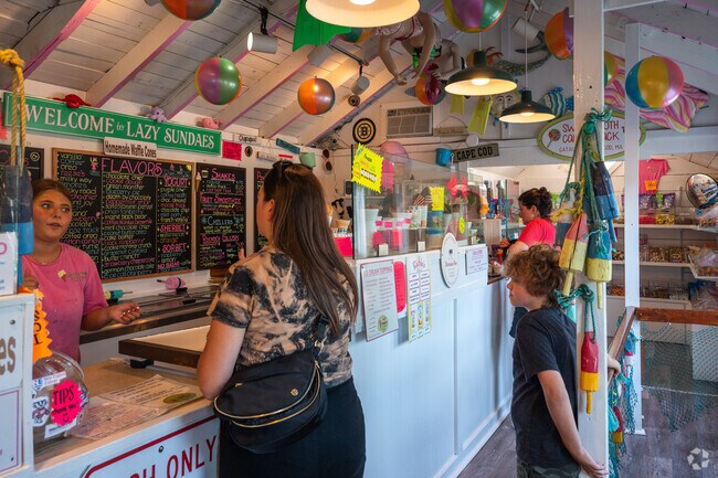 Cool off on a warm summer day with an from Lazy Sundaes Ice Cream in Cataumet.
