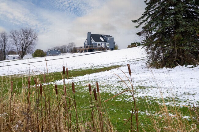 North Hero has a variety of home types.