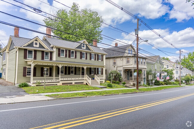 Ornate Queen Anne homes built in the late 1800s can be found in the Oldwick section of Tewksbury.