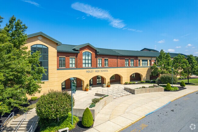 Ridley High School offers advanced placement courses, preparing students for future successes.