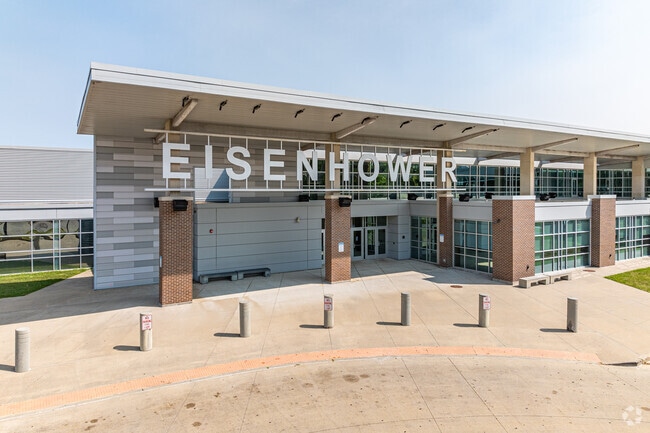 Eisenhower High School scored a C+ Niche rating.