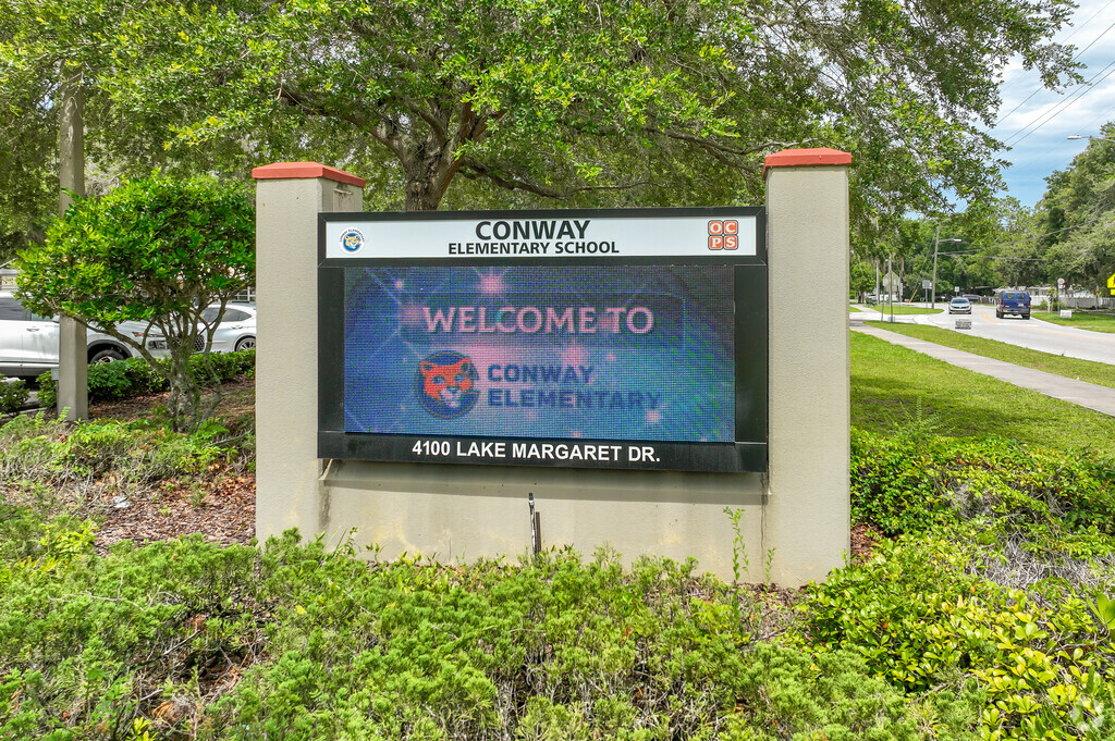 Conway Elementary Is Located On Lake Margaret Drive In Orlando.
