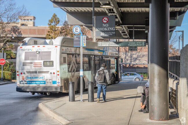 You'll find MARTA bus routes throughout the Woodland Hills neighborhood offering commuter convenience.