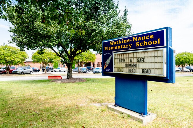 Watkins-Nance Elementary in Jones McDonald earns a C score on Niche.