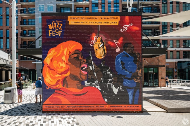 Jazzfest is a popular event near Overbrook in Greenville, SC.