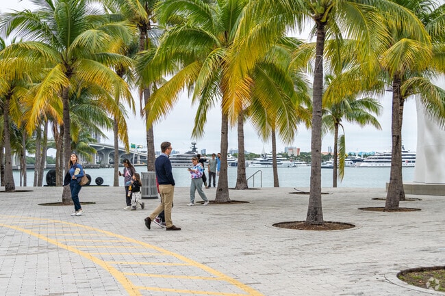 Park West residents love to come to the bay to enjoy the view.