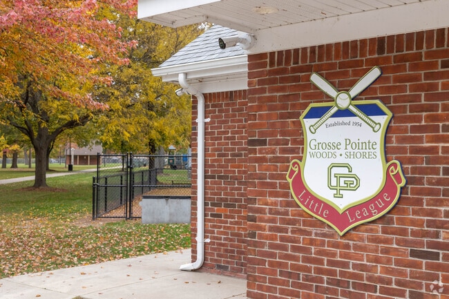 Catch a little league game at one of the ballfields in Ghesquiere Park in Grosse Pointe Woods.