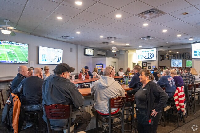 Middleborough residents have plenty of company at the Cornerstone Pub & Grill.