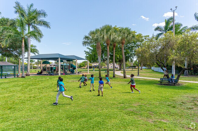 Kids always have fun at River Run Park in the Miramar Park neighborhood.