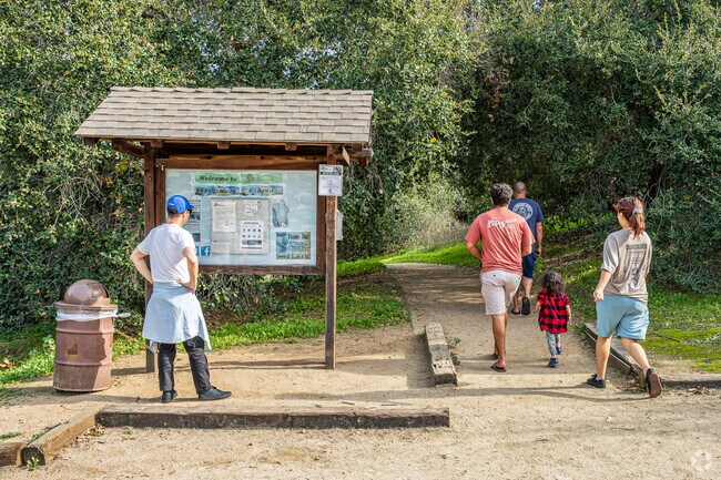 Sycamore Canyon Trailhead is popular among Spy Glass Hill residents for hiking in Whittier.