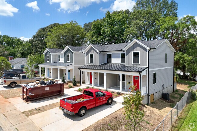 Modern duplex homes are adding fresh appeal to Charlotte’s historic J. T. Williams neighborhood.