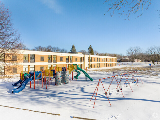 Gideon Pond Elementary is in a large suburb setting.
