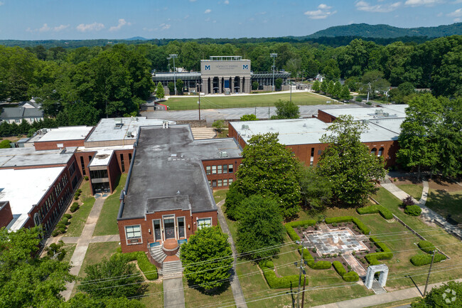 Marietta Middle School serves students in the local community.