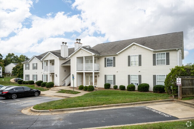The majority of residents in Wendover Place live in apartment complexes similar to this one.