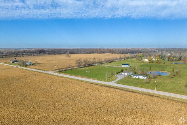 Lenox Township's rural landscape is dotted with corn fields and farms.