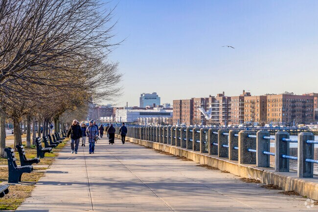 Sitting on Sheepshead Bay the neighborhood was a resort area in the late 1800s.
