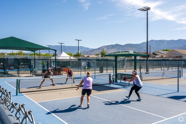 Pickleball tournaments brings energy to Manzano Mesa Park.