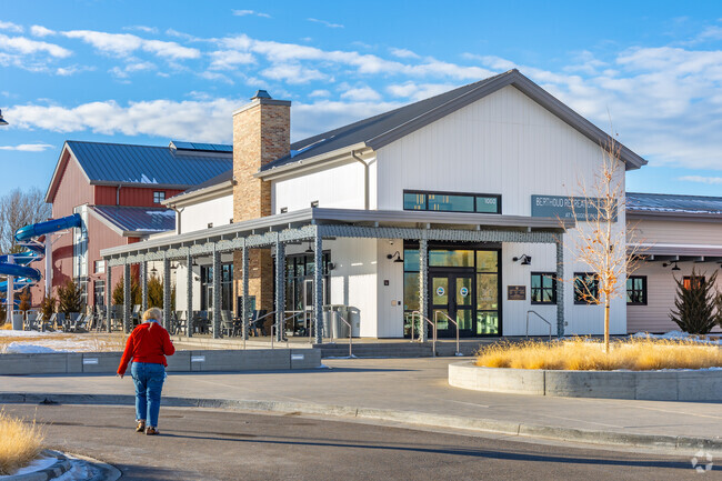 Berthoud Recreation Center has indoor and outdoor facilities, including a skate park and tennis courts.