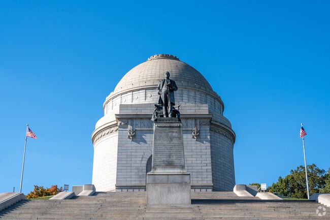 The McKinley Monument and Museum is near the Market Heights neighborhood.