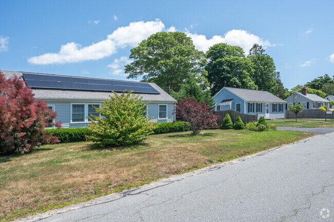 Cozy ranch homes provide a more budget-friendly housing option in Bourne.