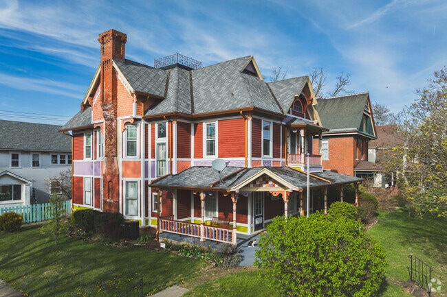 Colorful Victorian homes add a certain charm to the Old West End.