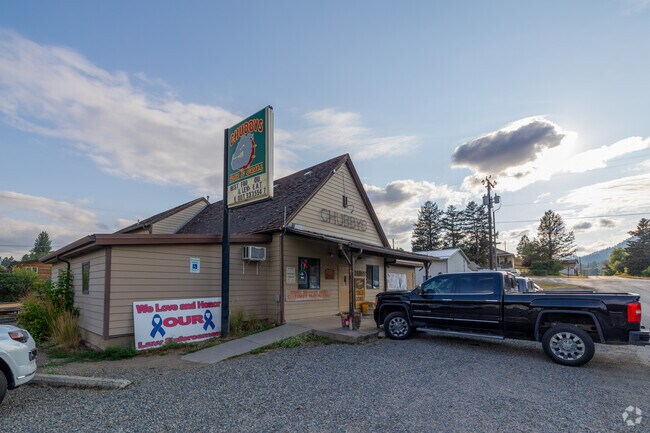 Chubby’s Bar and Diner, a local favorite in Clancy.