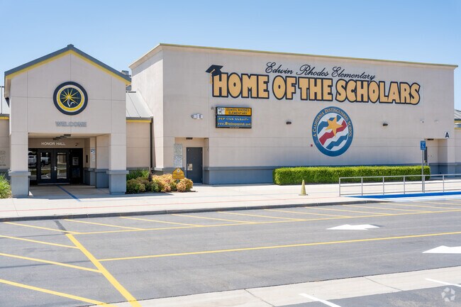 Edwin Rhodes Elementary in Chino rates an A through Niche.