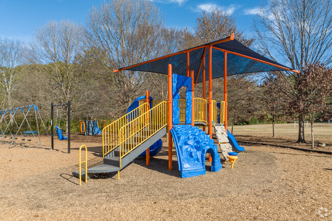 Sagamore Hills Elementary has an extensive play area.
