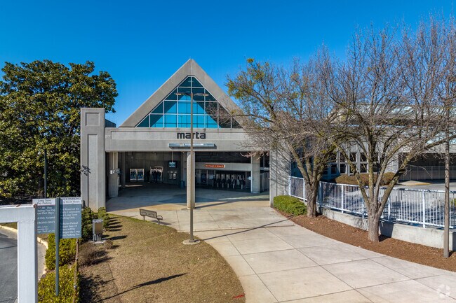 Doraville's MARTA light rail station is a great way for Liburn residents to commute.