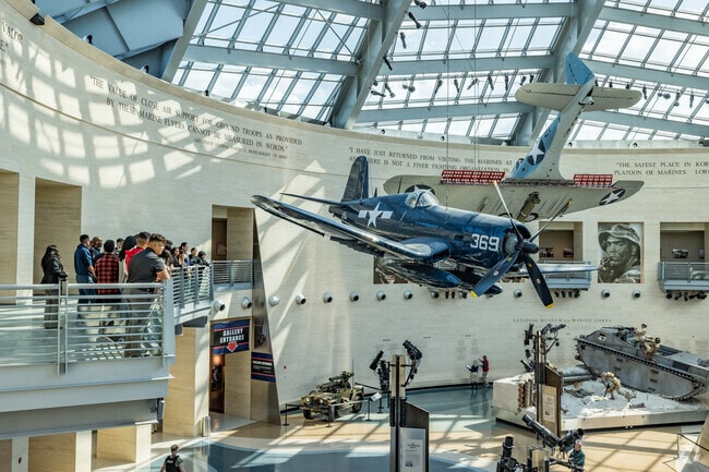 The National Museum of the Marine Corps near River Oaks honors valor and history.
