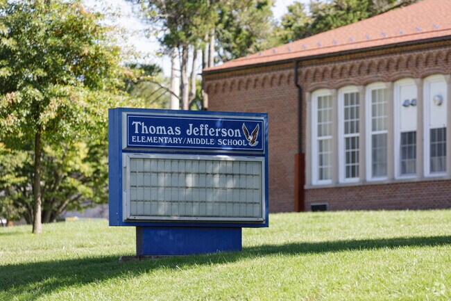 Thomas Jefferson Elementary-Middle serves about 300 students in Baltimore.
