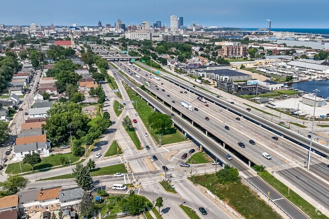 Hop on I-94 from the Mitchell Street neighborhood and be downtown in minutes.
