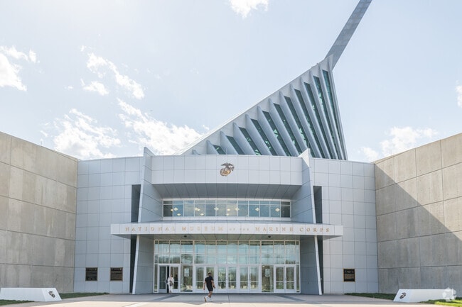 Near River Oaks, the National Museum of the Marine Corps stands as a testament to bravery.