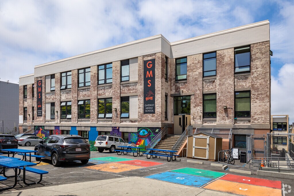 Gateway Middle is a charter school serving San Francisco's youth from Alamo Square.