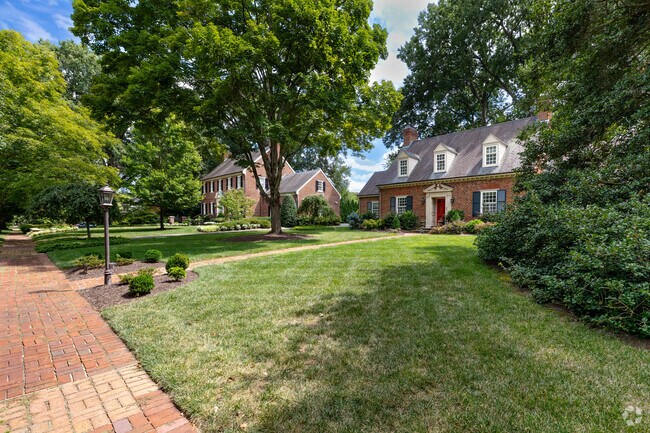 Windsor Farms boasts a variety of beautiful homes and tree-lined streets in Richmond, Virginia.