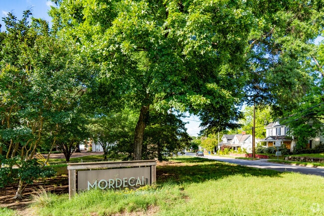 Mordecai blends history with modern amenities for its residents.