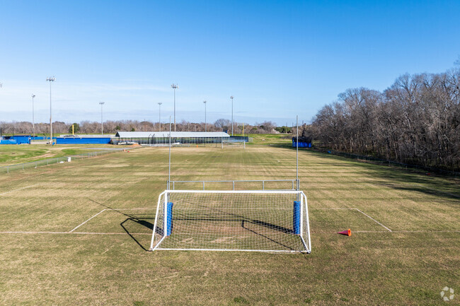 Elkins High School offers a soccer field on campus.