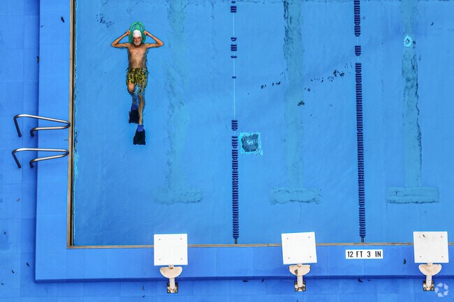 Exercise at Wade Wehunt Pool where lap lanes are ready and waiting.