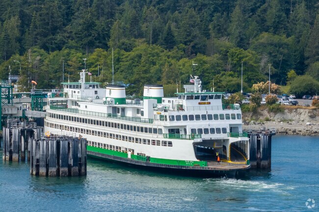 Hop on the ferry at the Anacortes terminal near Skyline to travel to the San Juan Islands.