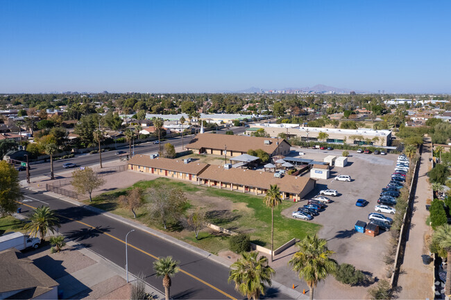 James Madison Preparatory School is next to Tempe Christian Church in Tempe.