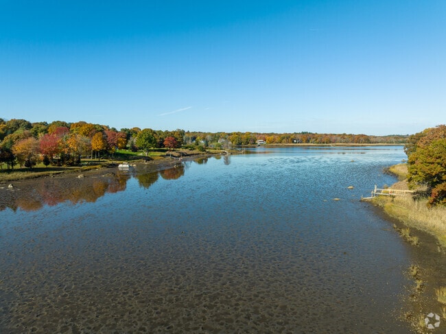 The Assonet River connects the waters of the bay with the Taunton River.
