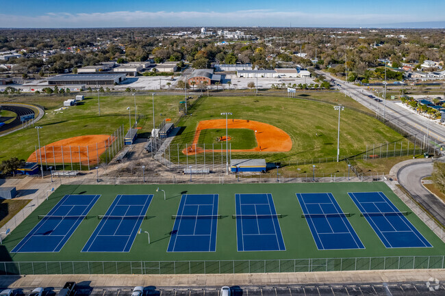 Gibbs high school offers many sports for kids to join.
