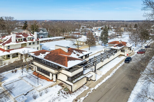 The Wescott House located in Springfield is Frank Lloyd Wright's only Prairie-style creation in Ohio.
